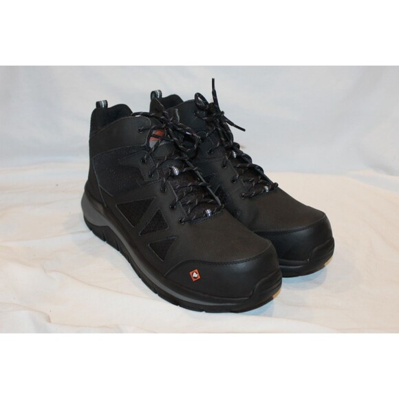 MERRELL WORK Men\'s Fullbench Speed Mid Carbon Fiber Toe Work Boot BLACK 15 $160 main image 7